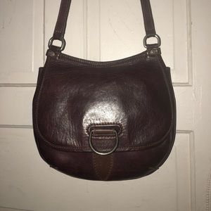 Frye crossbody saddle bag